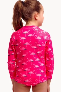 Girls Flaming Go Gos Zippy Suntop|Funkita Outlet