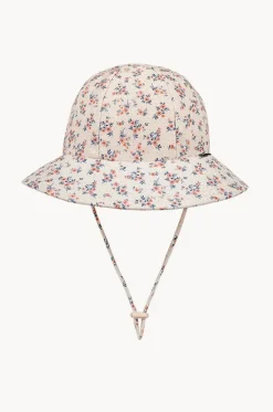 Girls Floral Ponytail Bucket Sunhat|Bedhead New