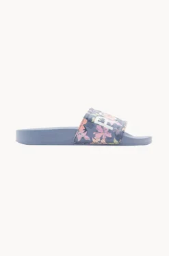 Girls Floral Slippy II Slide|Roxy Clearance