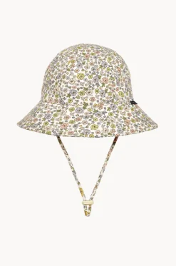 Girls Floret Ponytail Bucket Hat|Bedhead Hot
