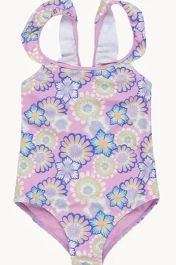 Girls Flower Party One Piece|Roxy Outlet