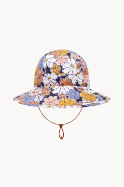 Girls Flower Power Sunhat|Babes In The Shade Outlet
