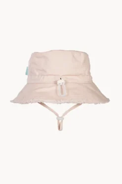 Girls Frayed Bucket Hat|Acorn Online