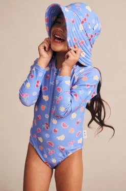 Girls Fruit Emoji Sunsuit|Huxbaby Outlet