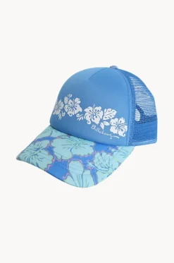 Girls Happy Hibiscus Trucker Cap|Billabong Best