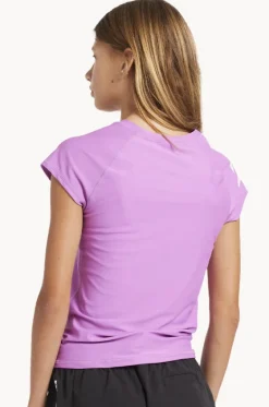 Girls Heat Wave Short Sleeve Suntop|Billabong Sale