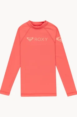 Girls Heater Long Sleeve Suntop|Roxy