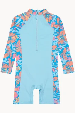 Girls Hibiscus Hugs Spring Suit|Roxy Outlet