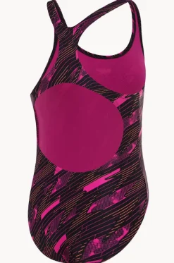 Girls Hyperboom Allover Medalist One Piece|Speedo Outlet