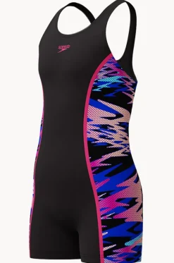 Girls Hyperboom Splice Legsuit|Speedo