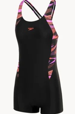 Girls Hyperboom Splice Legsuit One Piece|Speedo