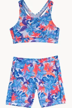 Girls Kokomo Crop Bike Pant Set|Salty Ink Sale