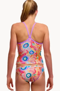 Girls Kulin Colour Tankini Set|Funkita