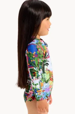 Girls La Boca Zip Sunsuit|Seafolly Girls Online