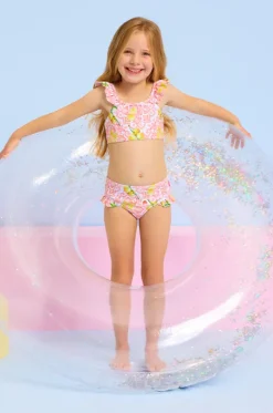 Girls Tile Crop Set|Seafolly Girls