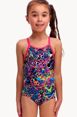 Girls Lolly Leopard One Piece|Funkita Hot