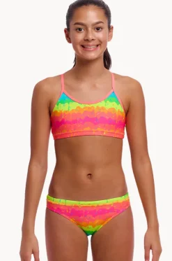 Girls Melting Mayhem Crop Set|Funkita Best