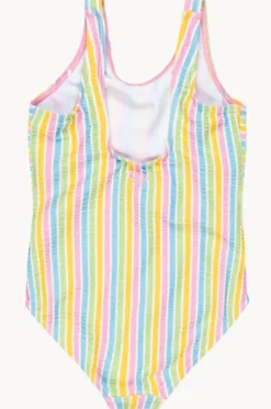 Girls Mirage Stripe One Piece|Roxy Clearance