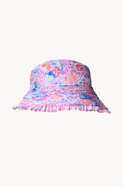 Girls Miss Cupcake Reversible Sunhat|Salty Ink New