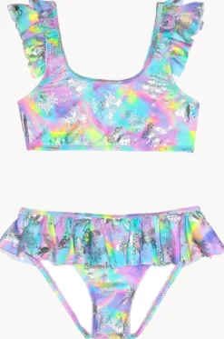 Girls Miss Dazzle Frill Crop Set|Salty Ink Discount