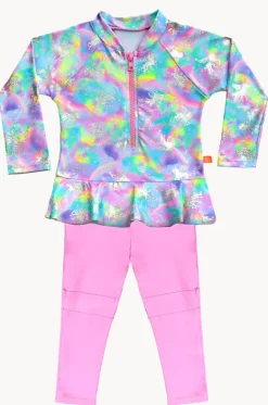 Girls Miss Dazzle Full Pant Sunsuit|Salty Ink Clearance