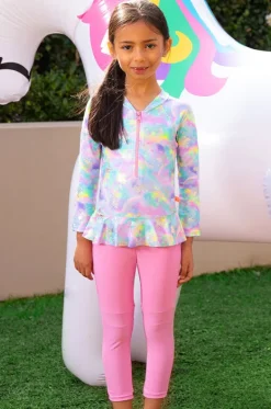 Girls Miss Dazzle Full Pant Sunsuit|Salty Ink Clearance