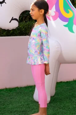 Girls Miss Dazzle Full Pant Sunsuit|Salty Ink Clearance