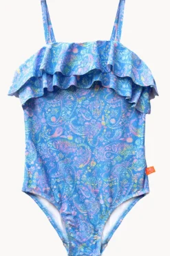 Girls Miss Mystical Frill Tube One Piece|Salty Ink Online
