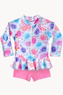 Girls Miss Boyleg Sunsuit|Salty Ink Clearance