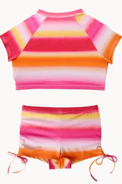 Girls Ombre Crop Suntop Set|Seafolly Girls Clearance