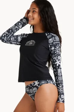 Girls Paradise Stamp Suntop Set|Billabong Hot