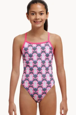 Girls Single Strap One Piece|Funkita Clearance