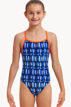 Girls Perfect Teeth Single Strap One Piece|Funkita Hot