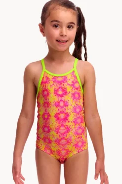 Girls Poison Pink One Piece|Funkita Outlet