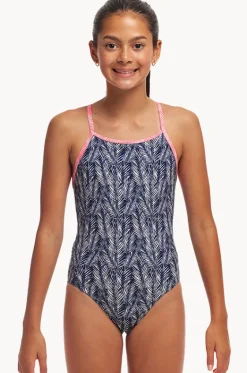 Girls Pressure Palm Diamond Back One Piece|Funkita Discount