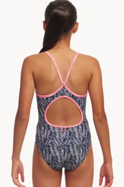 Girls Pressure Palm Diamond Back One Piece|Funkita Discount