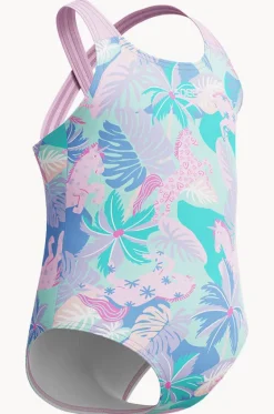 Girls Print Cross Back One Piece|Speedo Online