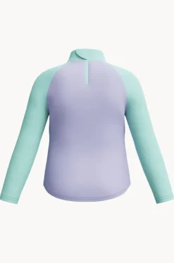 Girls Print Long Sleeve Suntop|Speedo New