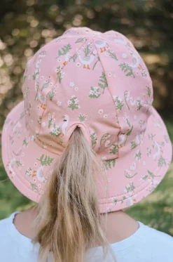 Girls Quackers Ponytail Bucket Hat|Bedhead Online