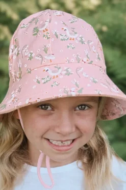 Girls Quackers Ponytail Bucket Hat|Bedhead Online