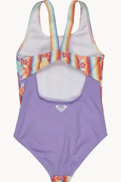 Girls Bay Stripe One Piece|Roxy Online