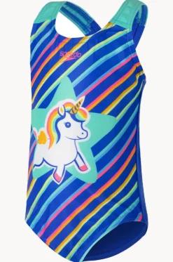 Girls Rainbow Unicorn One Piece|Speedo Outlet