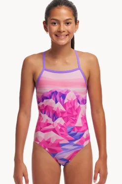 Girls Rockie High Strapped In One Piece|Funkita Clearance