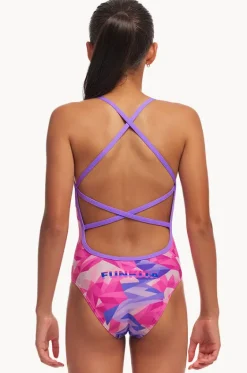 Girls Rockie High Strapped In One Piece|Funkita Clearance