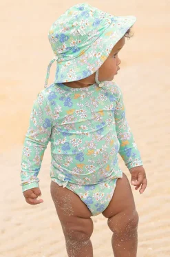 Girls Sea Blossom Swim Sunhat|Toshi Discount