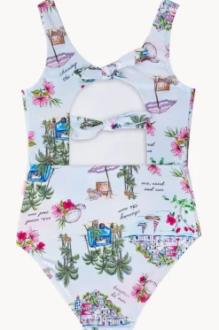 Girls Secret Vacay Cut Out One Piece|Seafolly Girls Sale