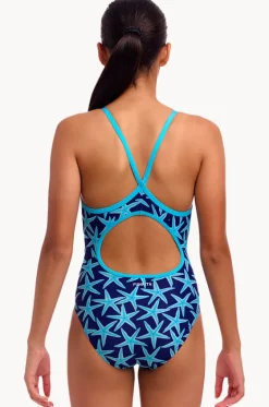 Girls See Stars Diamond Back One Piece|Funkita Sale