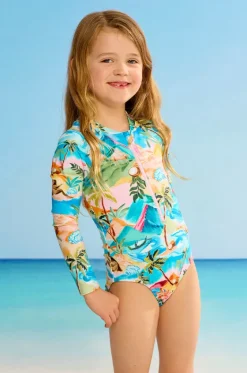 Girls South Pacific Sunsuit|Seafolly Girls Online