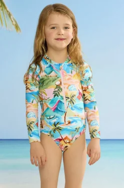 Girls South Pacific Sunsuit|Seafolly Girls Online