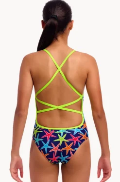Girls Starry Night Strapped In One Piece|Funkita Clearance
